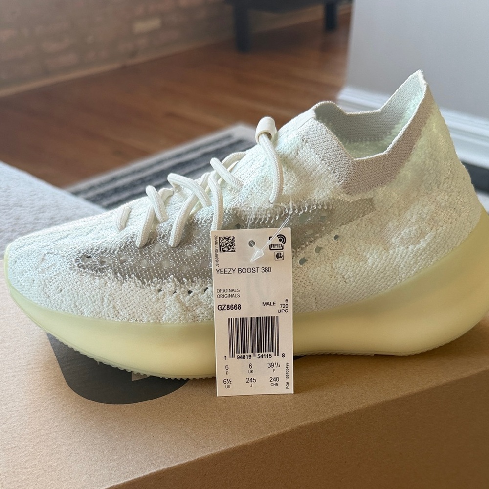 Yeezy Boost 380 Women's Sneakers - Light Cream
